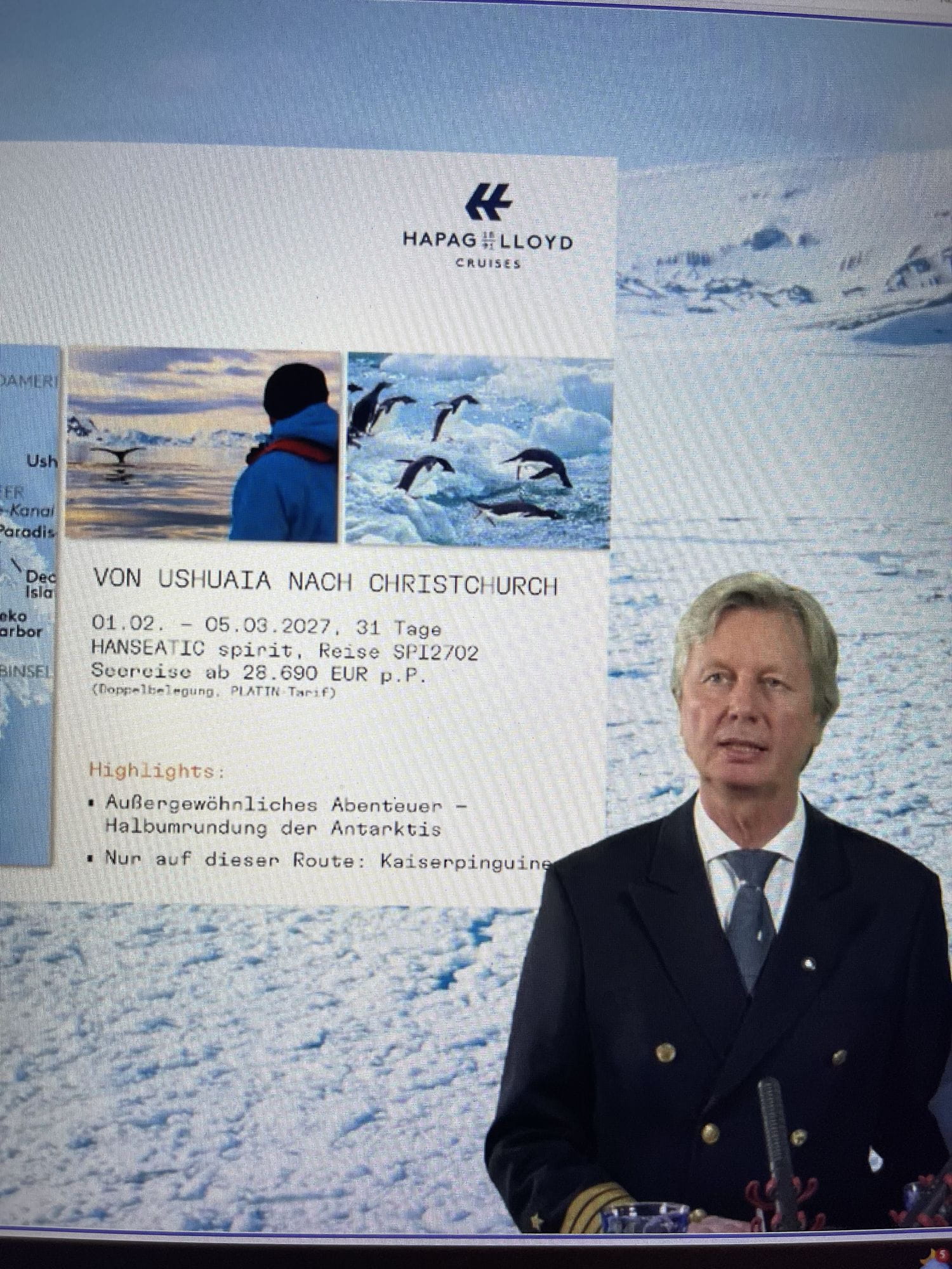 digitaler Kundenabend Hapag-Lloyd Cruises