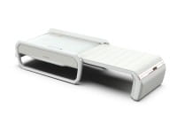 CERAGEM V6 Premium Thermo Massageliege mit Kompression in weiss