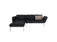 Brühl RORO small Sofa mit Recamiere in Leder OLIVA dunkelbraun Brühl RORO small Sofa mit Recamiere in Leder OLIVA dunkelbraun