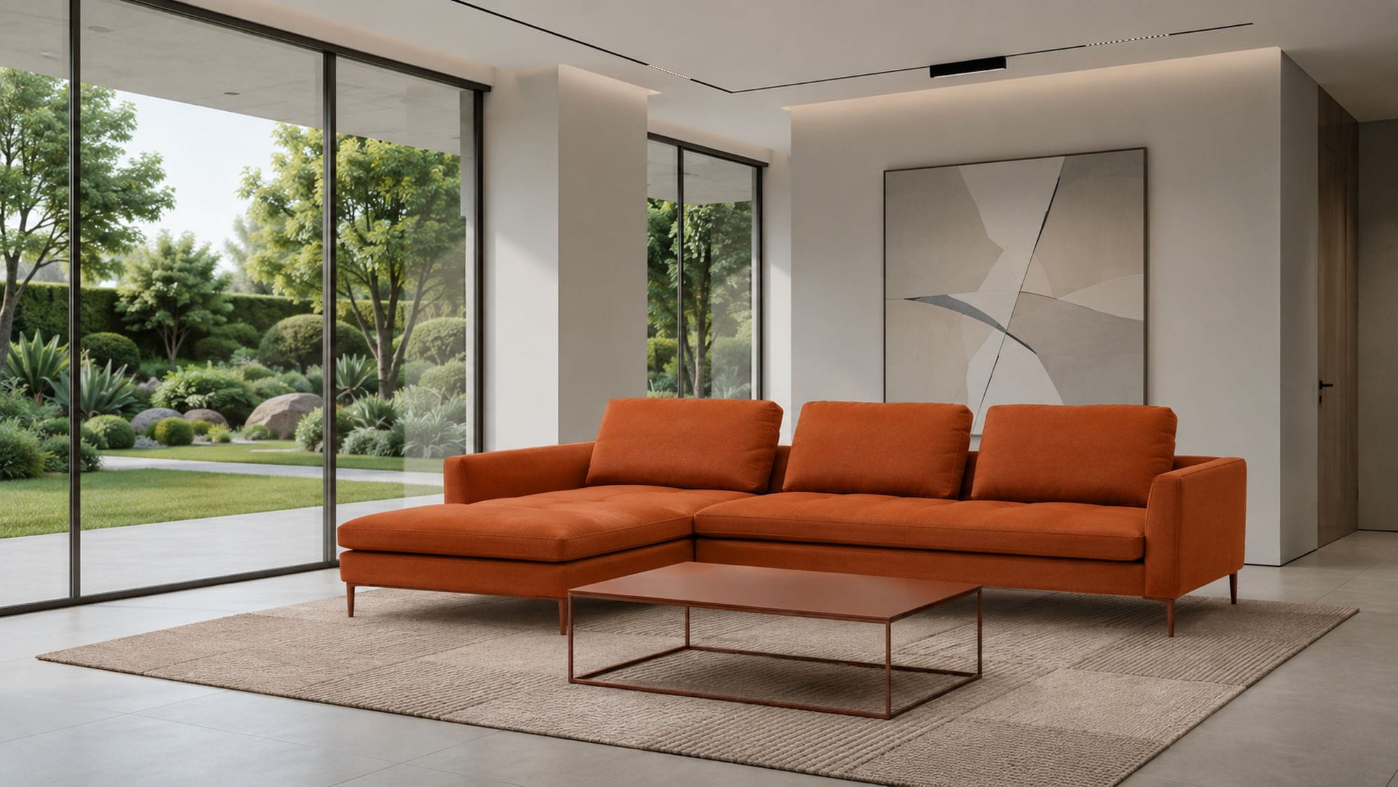 ROLF BENZ MIOKO Sofa als leichte modulare Lösung