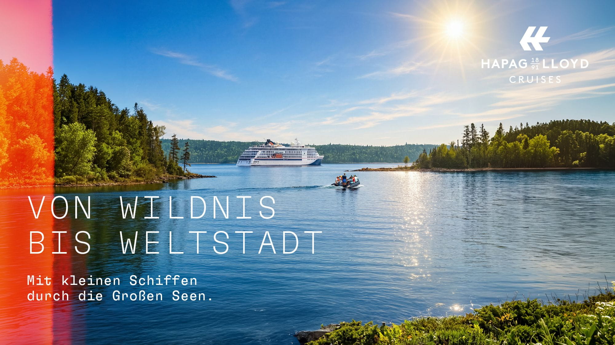 Expedition auf den Großen Seen mit der HANSEATIC inspiration