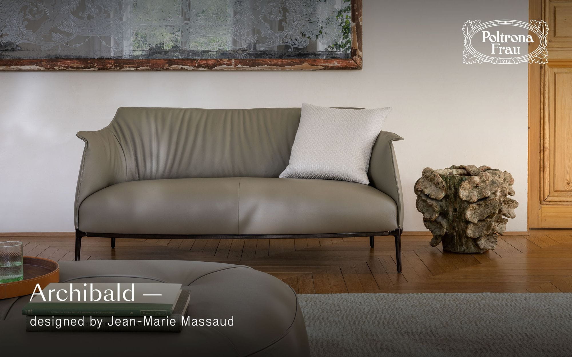 POLTRONA FRAU Archibald Sofa - designed by Jean-Marie Massaud