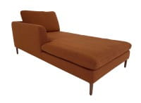 ROLF BENZ MIOKO Recamiere Daybed in Boucle Stoff kupferbraun