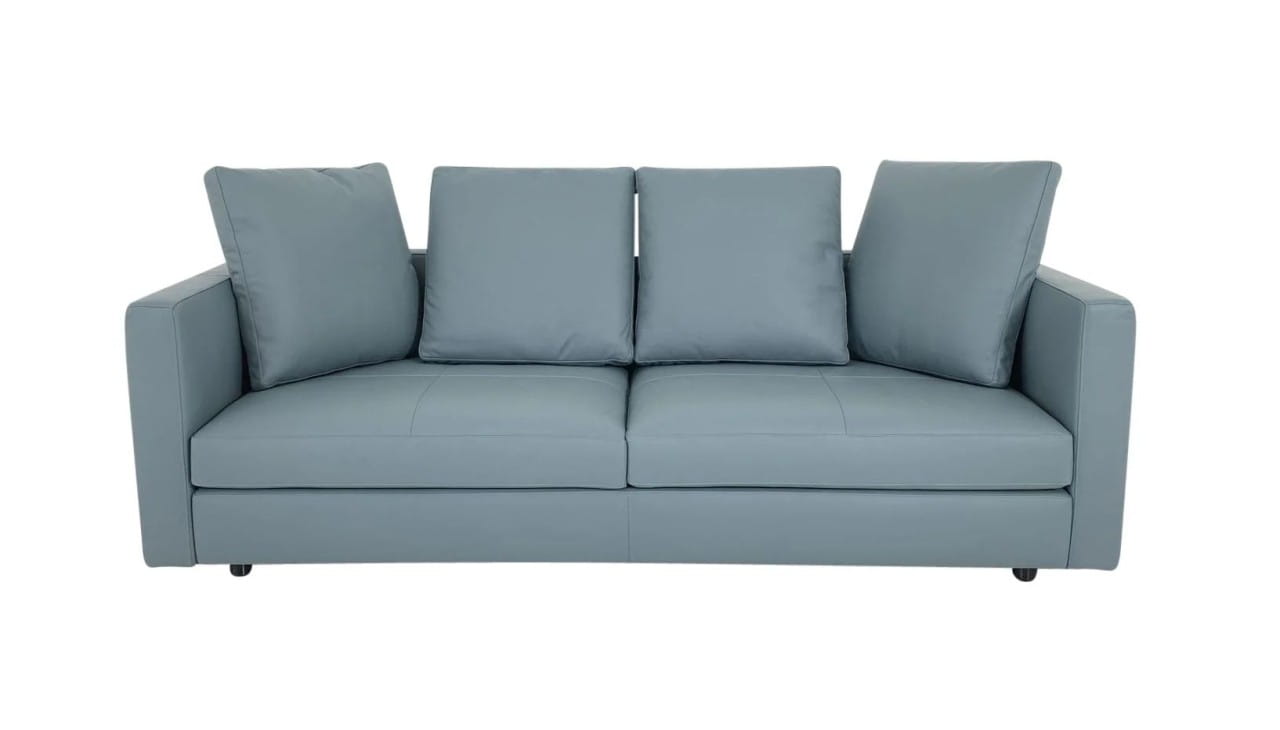 Poltrona Frau MASSIMOSISTEMA Sofa Deluxe im robusten SC Leder in 73 Farben wählbar