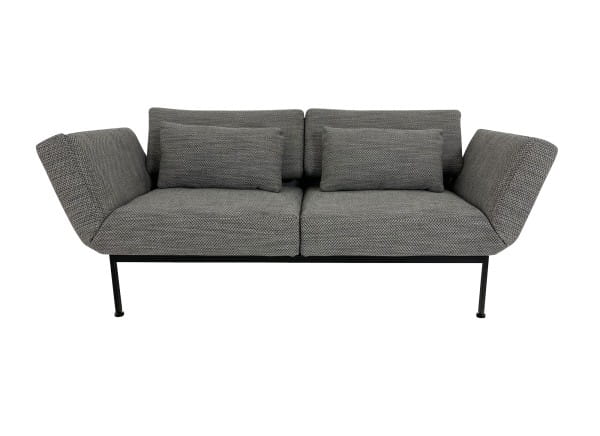 Brühl RORO SOFT Sofa 2 in Stoff 3682, Farbe wählbar mit zwei Drehsitzen