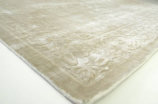 SARTORI SAN MARCO Teppich in offwhite grau und beige Farbtönen 230 x 180 cm