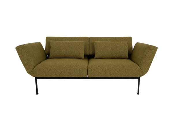 Brühl RORO SOFT Sofa 2 im 100% recycelten Stoff - Farbe wählbar - mit weichen Sitzkomfort