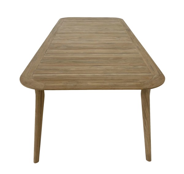TALENTI MOON TEAK Esstisch in 260 cm Länge für Garten & Terrasse