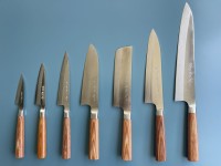 Katsuyasu Kamo Echizen Master Selection – 7 handgefertigte VG10-Damast Küchenmesser