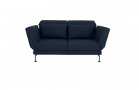 Brühl MOULE MEDIUM Sofa 2 mit Drehsitzen im edlen Webstoff blaubraun Brühl MOULE MEDIUM Sofa 2 mit Drehsitzen im edlen Webstoff blaubraun