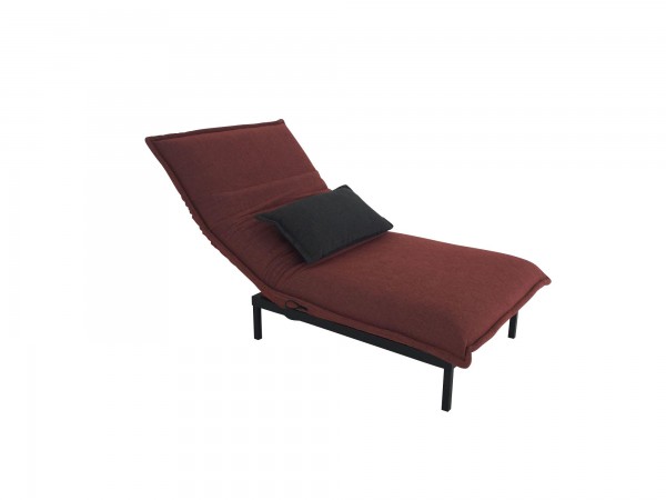 Rolf Benz NOVA Longchair Liege mit Sesselfunktion in Stoff-Vorteils Aktion